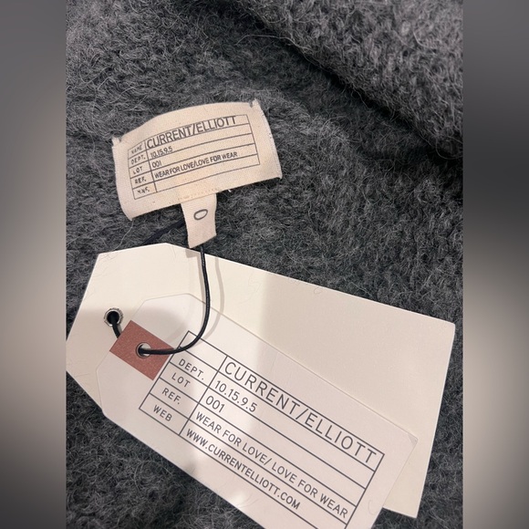 🔹 Current/Elliott Alpaca Cardigan. - Picture 11 of 12